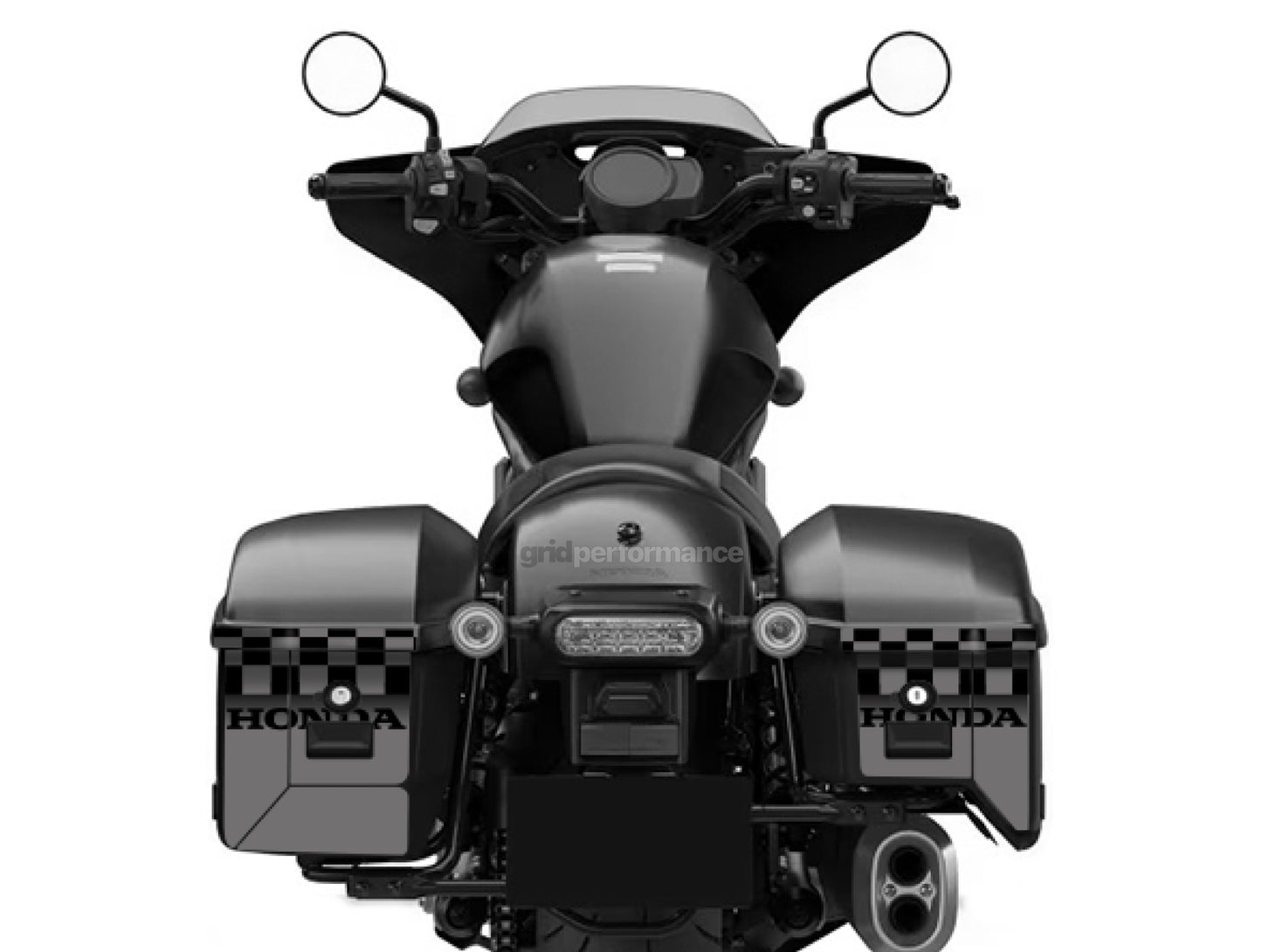 HONDA Rebel 1100T Reflective Decal Sticker (2-4)