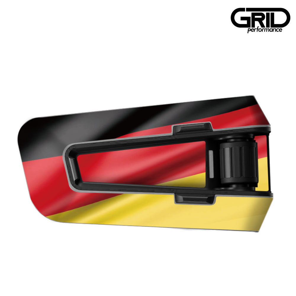 cardo Packtalk PRO Edge Neo Freecom 4X 2X Spirit Packtalk Bold Graphic Decal Sticker Kit (12.Germany)