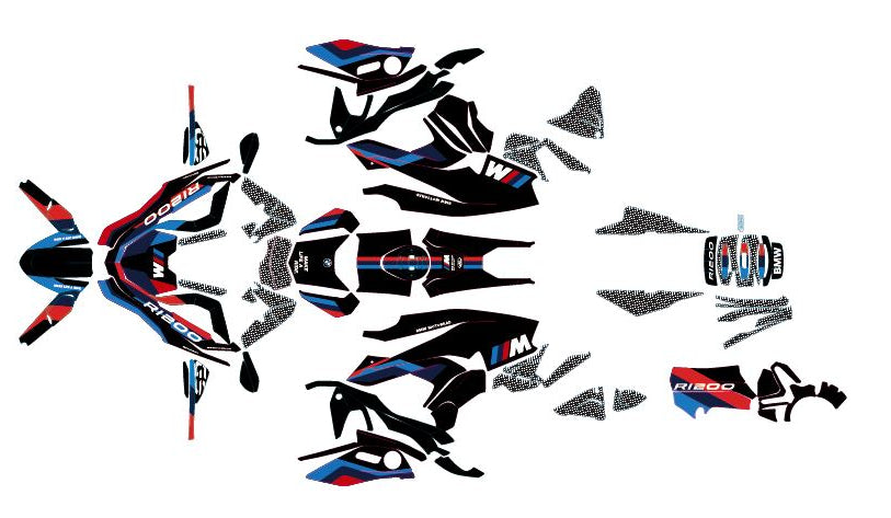 R1200GS Graphic Decal Vinyl Kit (@theworldofbritten)