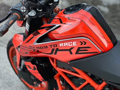 390 DUKE  Graphic Full Decal Kit (1-5)