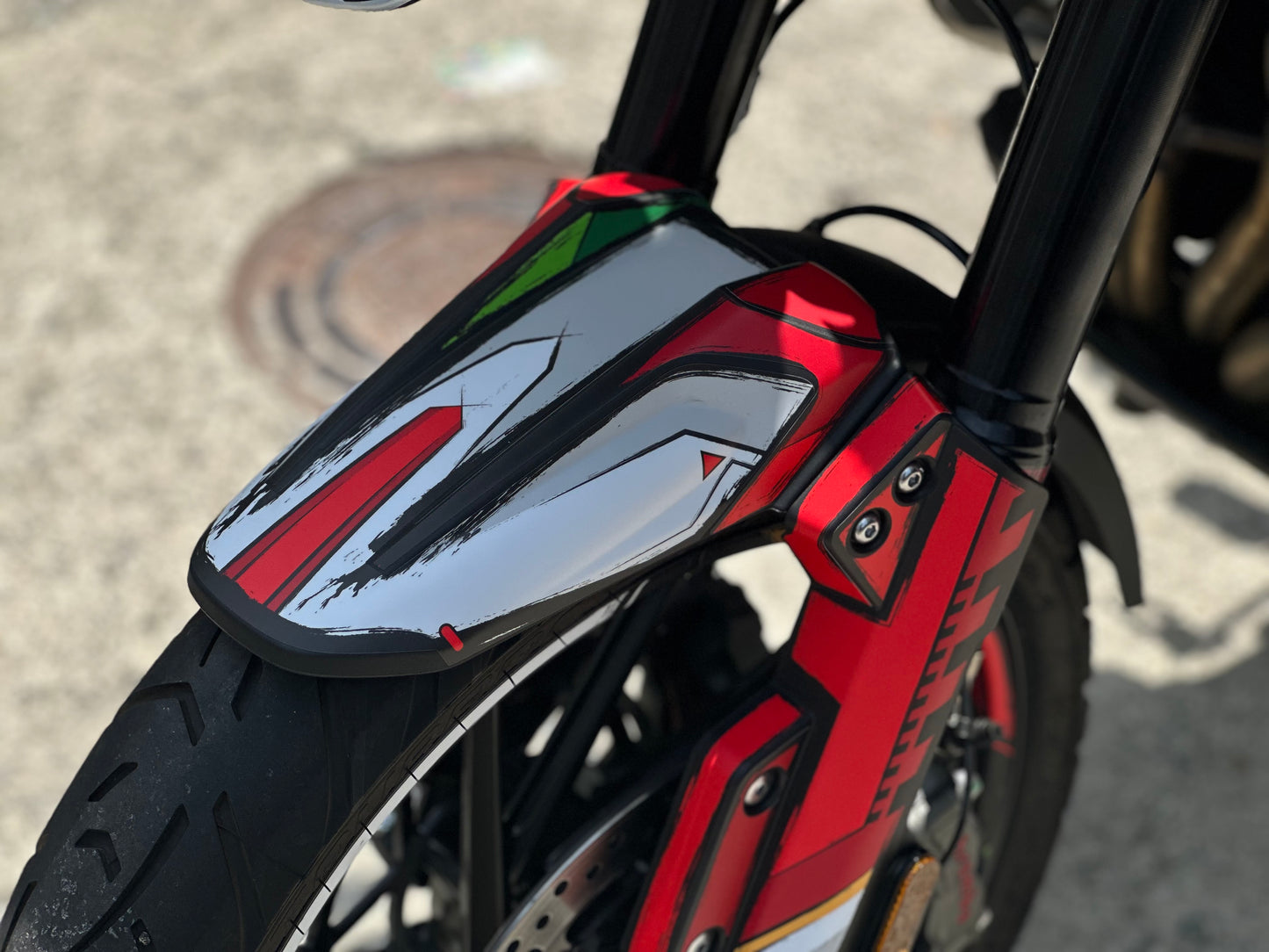 Triumph Tiger 1200 GT Explorer Custom Vinyl Graphic Decal Kit (1-1.Astray)