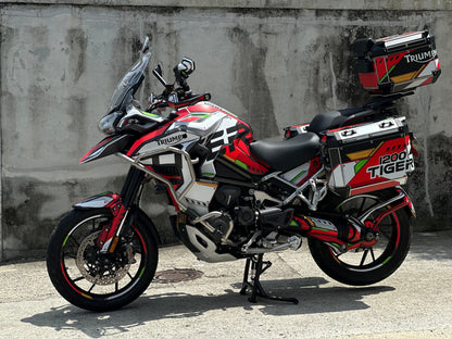 Triumph Tiger 1200 GT Explorer Custom Vinyl Graphic Decal Kit (1-1.Astray)