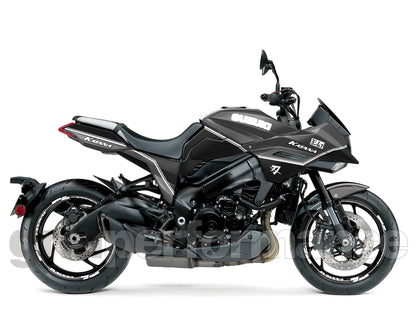 Motorcycle Fairing Decal Vinyl Sticker Kit – For SUZUKI KATANA (2-1)