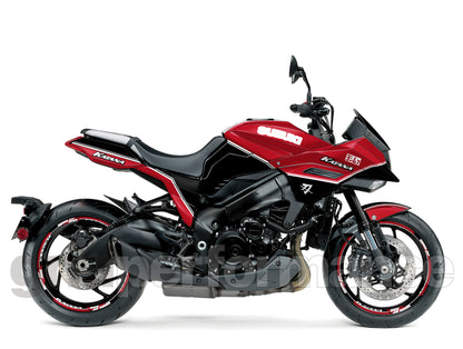 Motorcycle Fairing Decal Vinyl Sticker Kit – For SUZUKI KATANA (2-2)