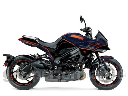 Motorcycle Fairing Decal Vinyl Sticker Kit – For SUZUKI KATANA (2-9)