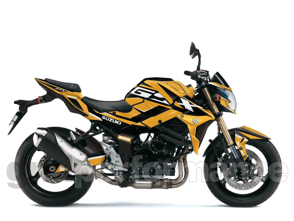 SUZUKI GSR 750 Graphic Full Decal Vinyl Kit (1-3)