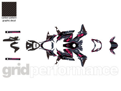 SUZUKI GSR 750 Graphic Full Decal Vinyl Kit (1-6)