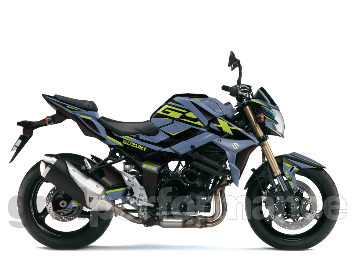 SUZUKI GSR 750 Graphic Full Decal Vinyl Kit (1-8)