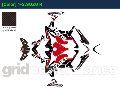 SUZUKI GSX-S1000 Custom Vinyl Graphic Decal Kit (1.SUZU)