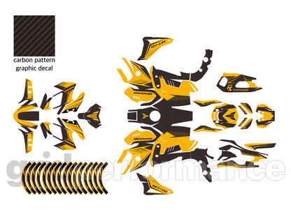 YAMAHA MT-10 Graphic Decal Sticker Kit (1-1.BBB)