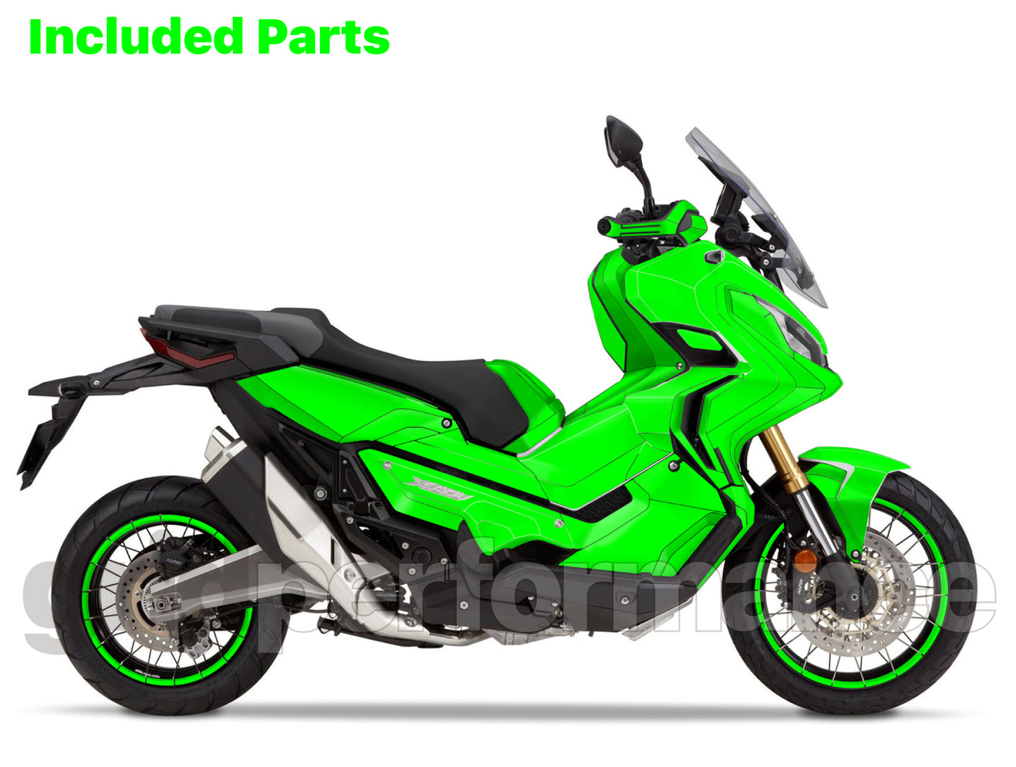 HONDA X-ADV 750 Custom Vinyl Graphic Decal Kit (1-1.REP)