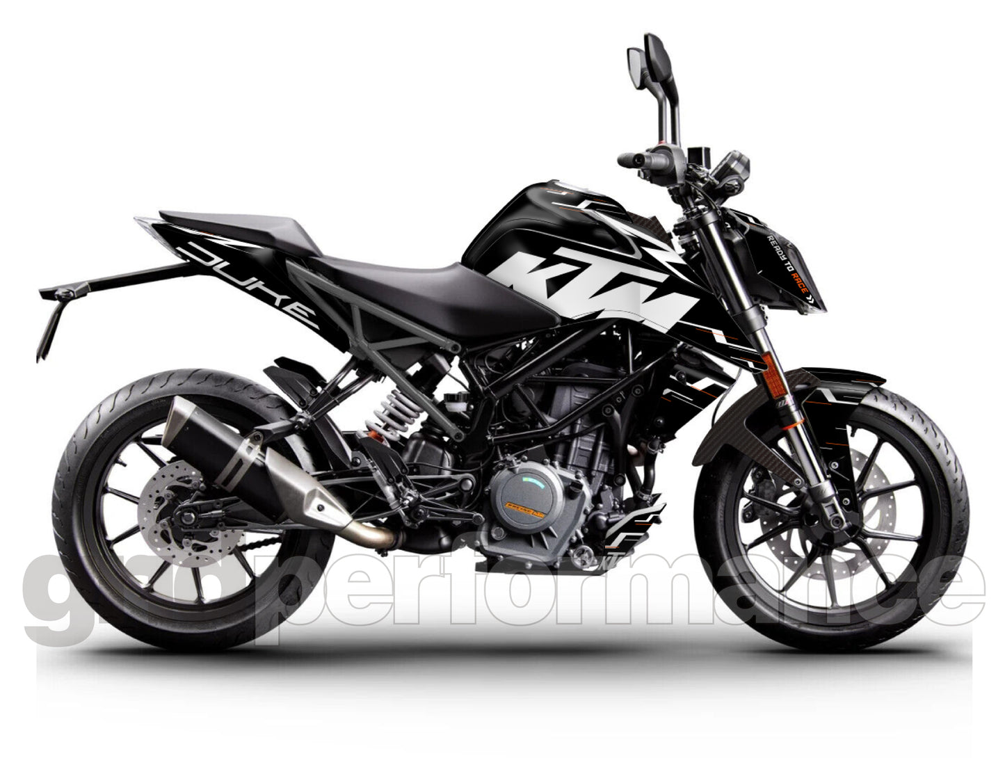 390 DUKE  Graphic Full Decal Kit (1-1)