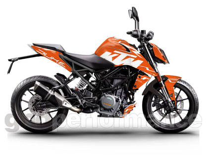 390 DUKE  Graphic Full Decal Kit (1-2)