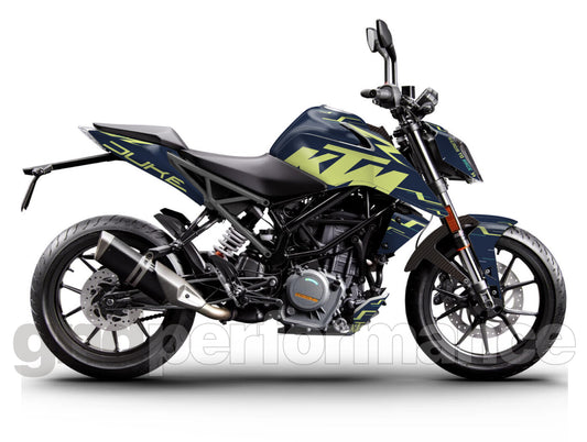 390 DUKE  Graphic Full Decal Kit (1-4)