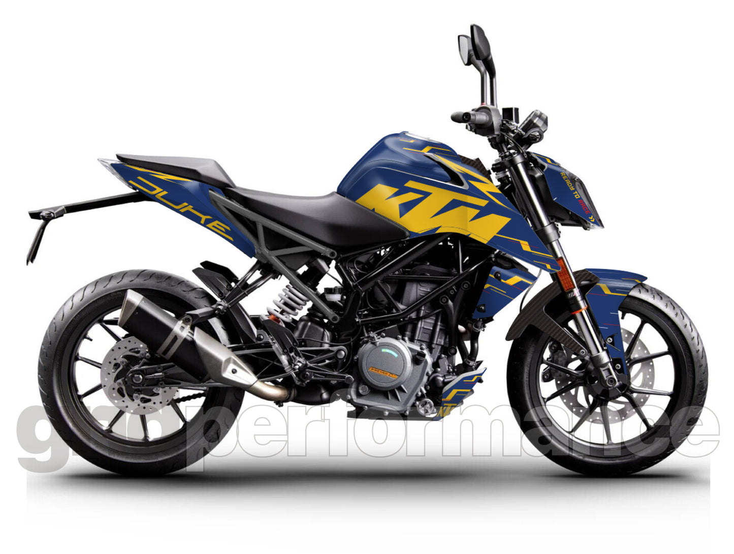 390 DUKE  Graphic Full Decal Kit (1-5)