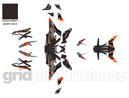 390 DUKE  Graphic Full Decal Kit (2-1)
