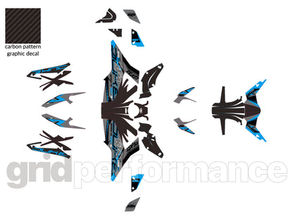 390 DUKE  Graphic Full Decal Kit (2-2)