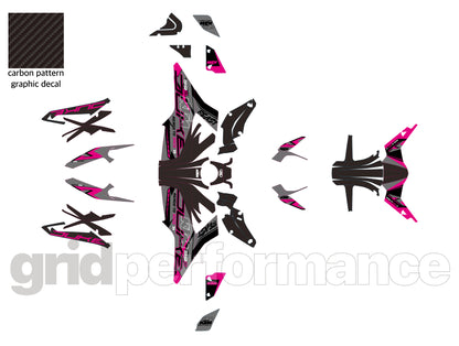 390 DUKE  Graphic Full Decal Kit (2-4)