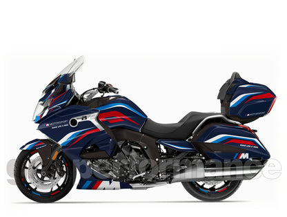 BMW K1600 Grand America Graphic Full Decal Kit (1-1.M)