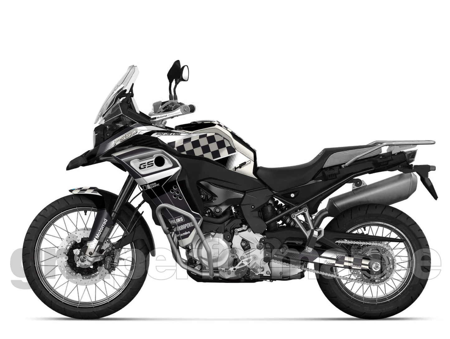 F850GS Adventure Full Graphic Vinyl Decal Kit (1-3)