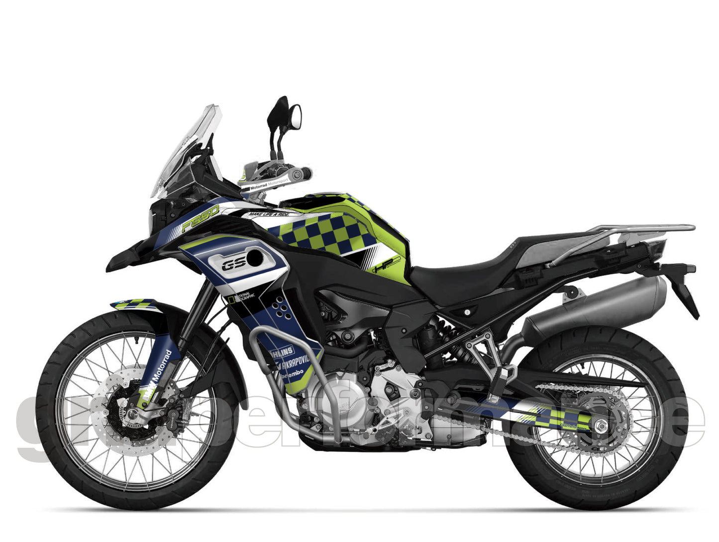 F850GS Adventure Full Graphic Vinyl Decal Kit (1-4)