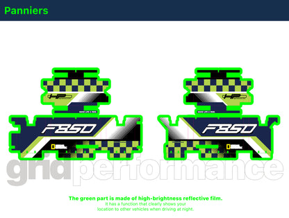 F850GS Adventure Full Graphic Vinyl Decal Kit (1-4)