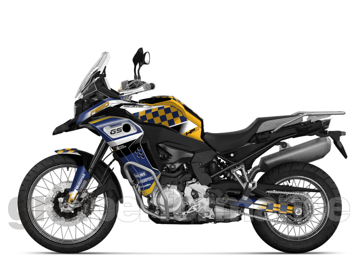 F850GS Adventure Full Graphic Vinyl Decal Kit (1-5)