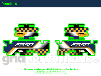 F850GS Adventure Full Graphic Vinyl Decal Kit (1-5)