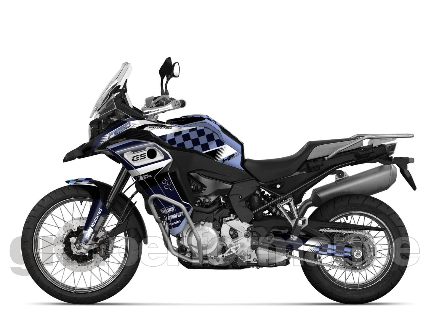 F850GS Adventure Full Graphic Vinyl Decal Kit (1-6)