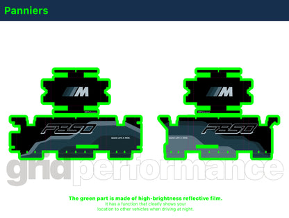 F850GS Adventure Full Graphic Vinyl Decal Kit (2-3.M)