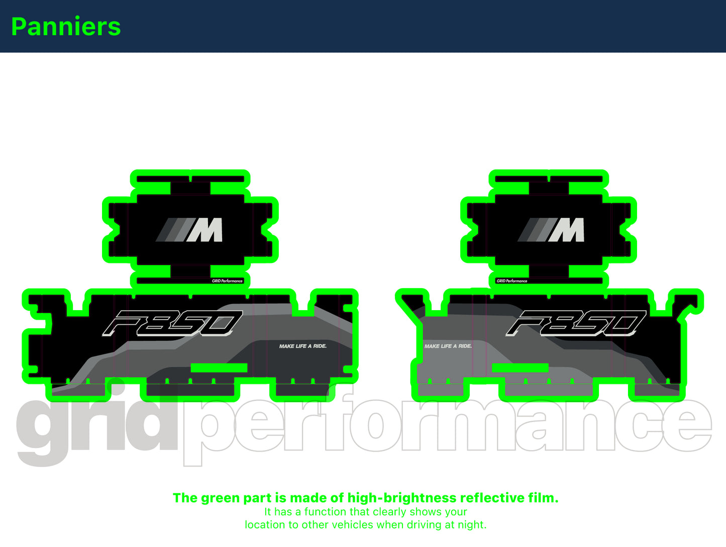 F850GS Adventure Full Graphic Vinyl Decal Kit (2-4.M)