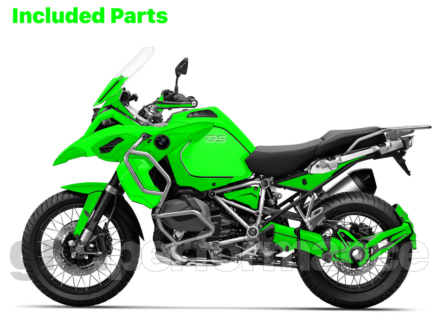 R1250GS R1200GS ADV Adventure Graphic Full Decal Vinyl Kit (7-2)