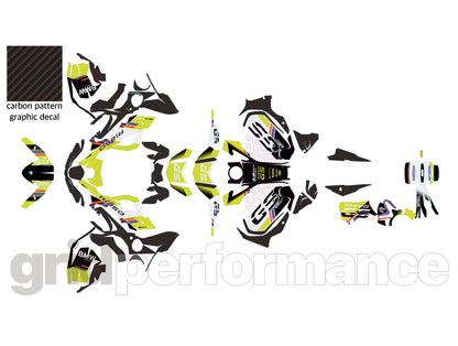 R1250GS R1200GS ADV Adventure Graphic Full Decal Vinyl Kit (1-2)