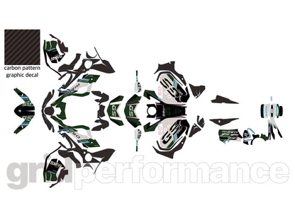 R1250GS R1200GS ADV Adventure Graphic Full Decal Vinyl Kit (1-3)