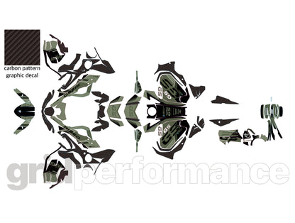 R1250GS R1200GS ADV Adventure Graphic Full Decal Vinyl Kit (1-5)