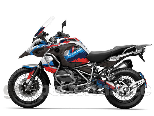 R1250GS R1200GS ADV Adventure Graphic Full Decal Vinyl Kit (2-1.M)