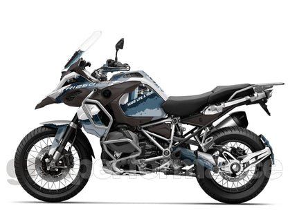 R1250GS R1200GS ADV Adventure Graphic Full Decal Vinyl Kit (2-3.M)