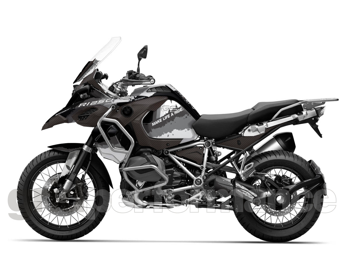 R1250GS R1200GS ADV Adventure Graphic Full Decal Vinyl Kit (2-4.M)