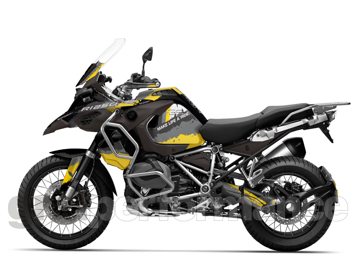 R1250GS R1200GS ADV Adventure Graphic Full Decal Vinyl Kit (2-5.M)