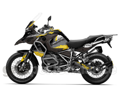 R1250GS R1200GS ADV Adventure Graphic Full Decal Vinyl Kit (2-5.M)