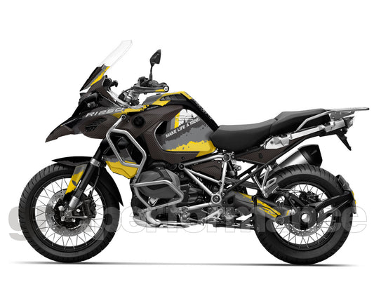 R1250GS R1200GS ADV Adventure Graphic Full Decal Vinyl Kit (2-5.M)