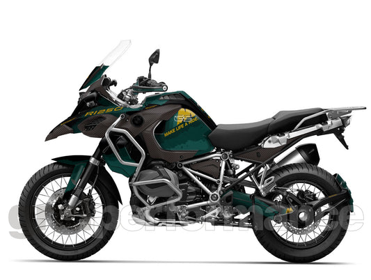 R1250GS R1200GS ADV Adventure Graphic Full Decal Vinyl Kit (2-6.M)