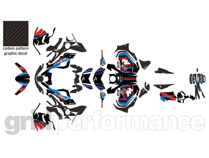 R1250GS R1200GS ADV Adventure Graphic Full Decal Vinyl Kit (3-2.M)