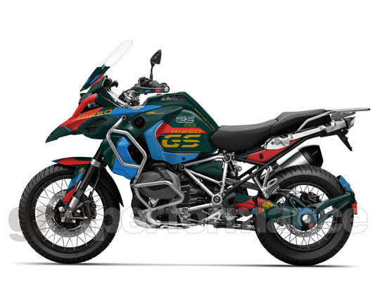 R1250GS R1200GS ADV Adventure Graphic Full Decal Vinyl Kit (4-3.M OPTION719)