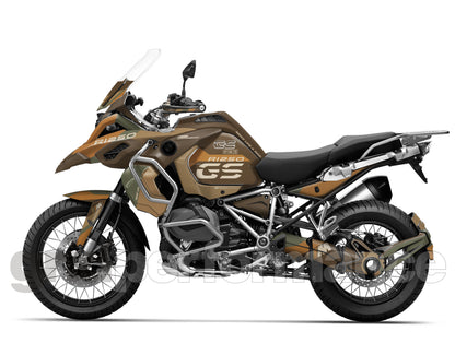 R1250GS R1200GS ADV Adventure Graphic Full Decal Vinyl Kit (4-5.M OPTION719)