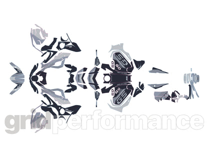 R1250GS R1200GS ADV Adventure Graphic Full Decal Vinyl Kit (4-6.M OPTION719)