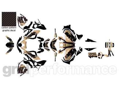 R1250GS R1200GS ADV Adventure Graphic Full Decal Vinyl Kit (5-1)