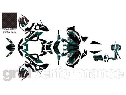 R1250GS R1200GS ADV Adventure Graphic Full Decal Vinyl Kit (5-3)