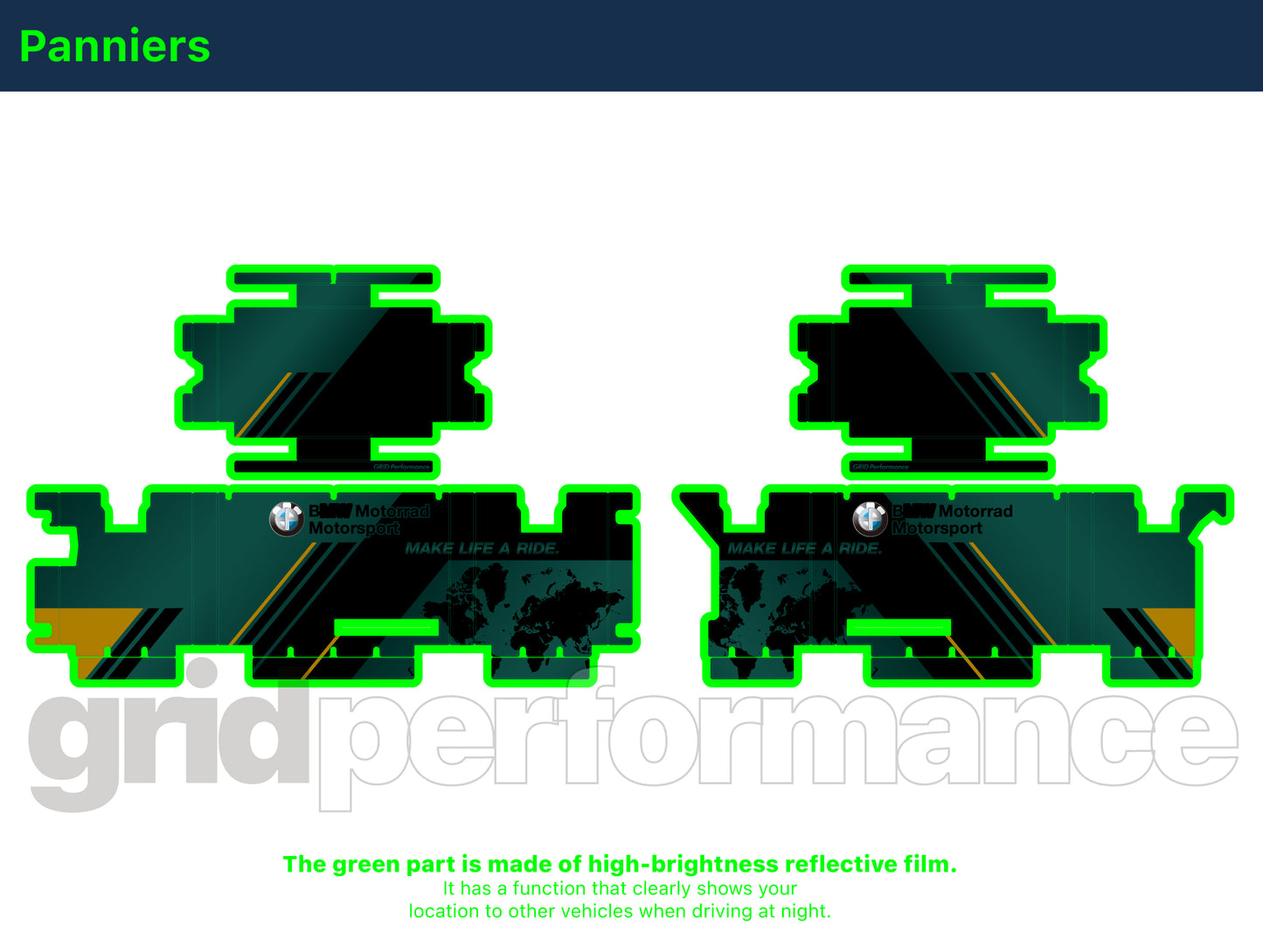 R1250GS R1200GS ADV Adventure Graphic Full Decal Vinyl Kit (5-3)