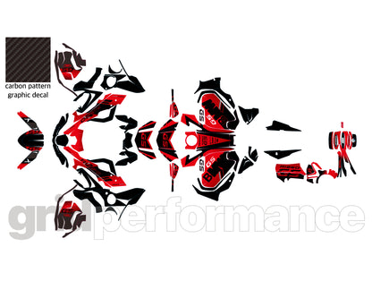 R1250GS R1200GS ADV Adventure Graphic Full Decal Vinyl Kit (5-4)